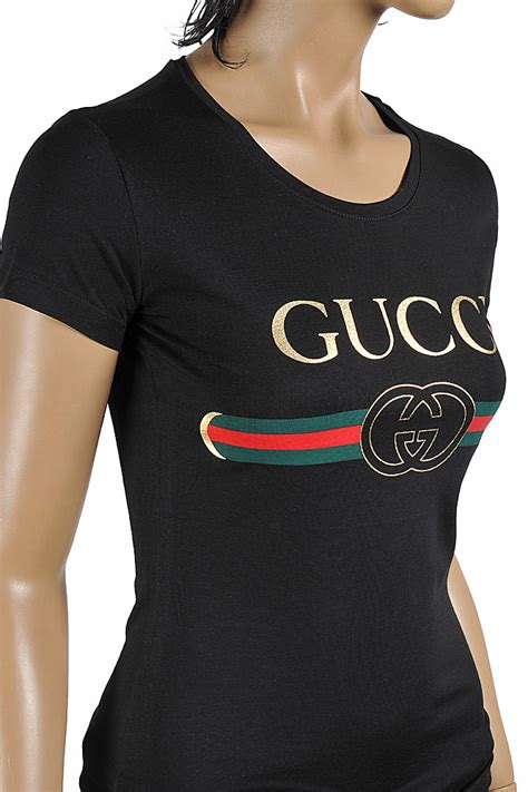 gucci t-shirt women's cheap|gucci polo shirt women.